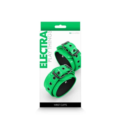 Electra - Manšete za zapešća - Zelene - Sexy Shop