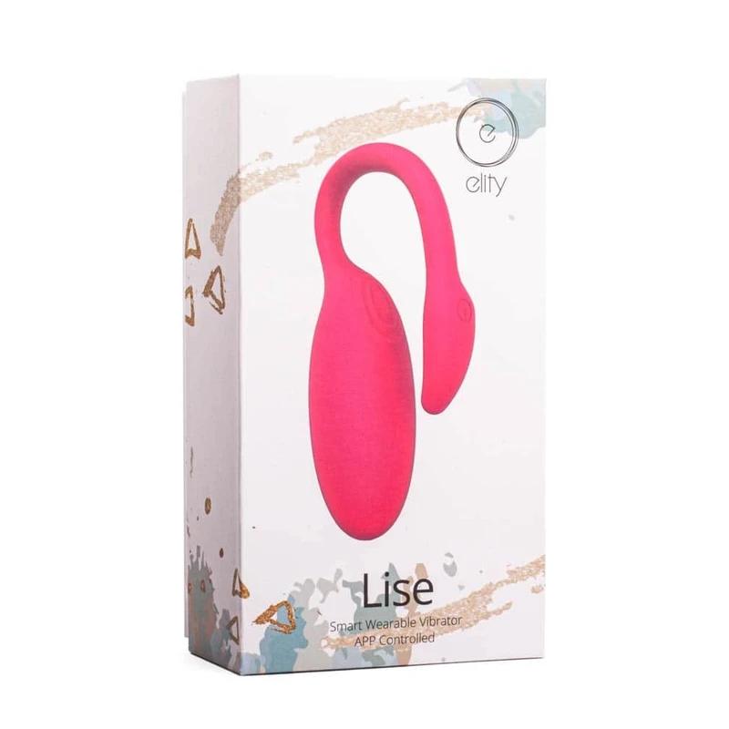 Elity Lise crveni vibrator sa aplikacijom, vodootporan, 21cm