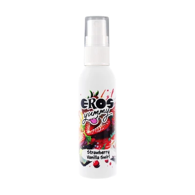 Eros Yummy sprej za telo ukus Jagoda-vanila 50 ml - Sexy Shop