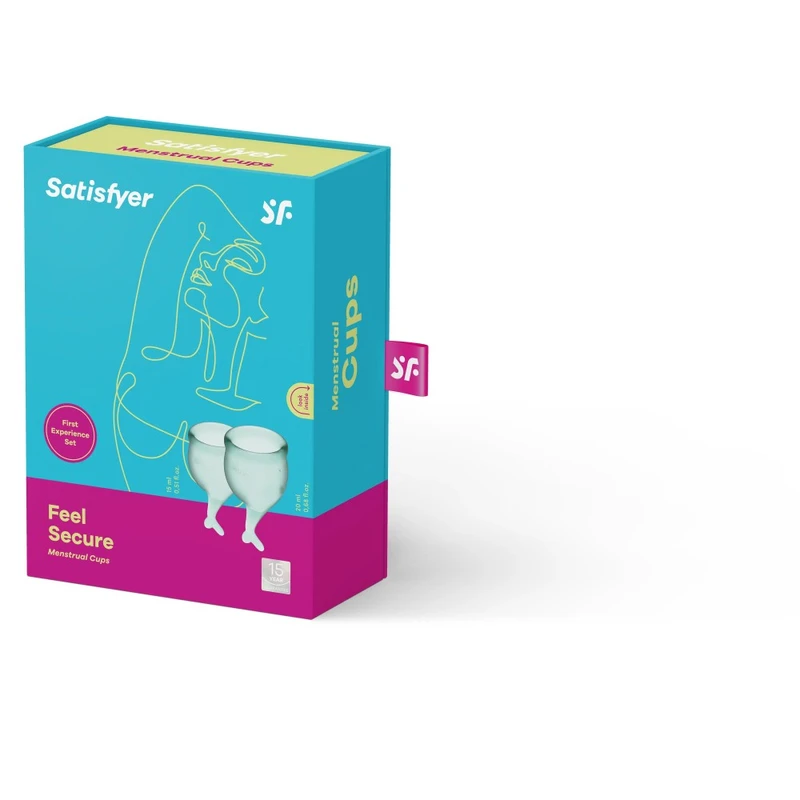 Feel Secure Menstrual Cup Zelena