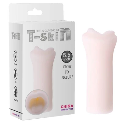 Fire a Gun No.04 - Realistični masturbator od super elastičnog T-Skin materijala, vodootporan, 13,7 cm - Sexy Shop