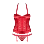 Flameria crveni korzet i gaćice S/M