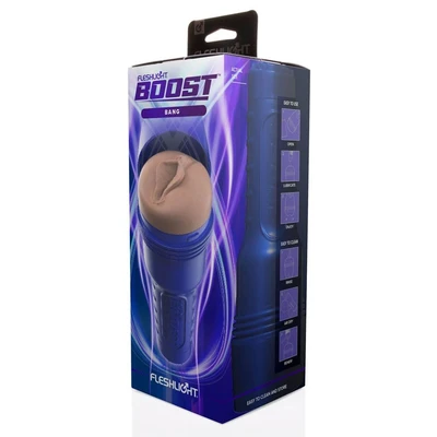 Fleshlight Boost Bang - Hyper-realistična seksualna igračka za odrasle 25cm, vodootporna, boje kože - Sexy Shop