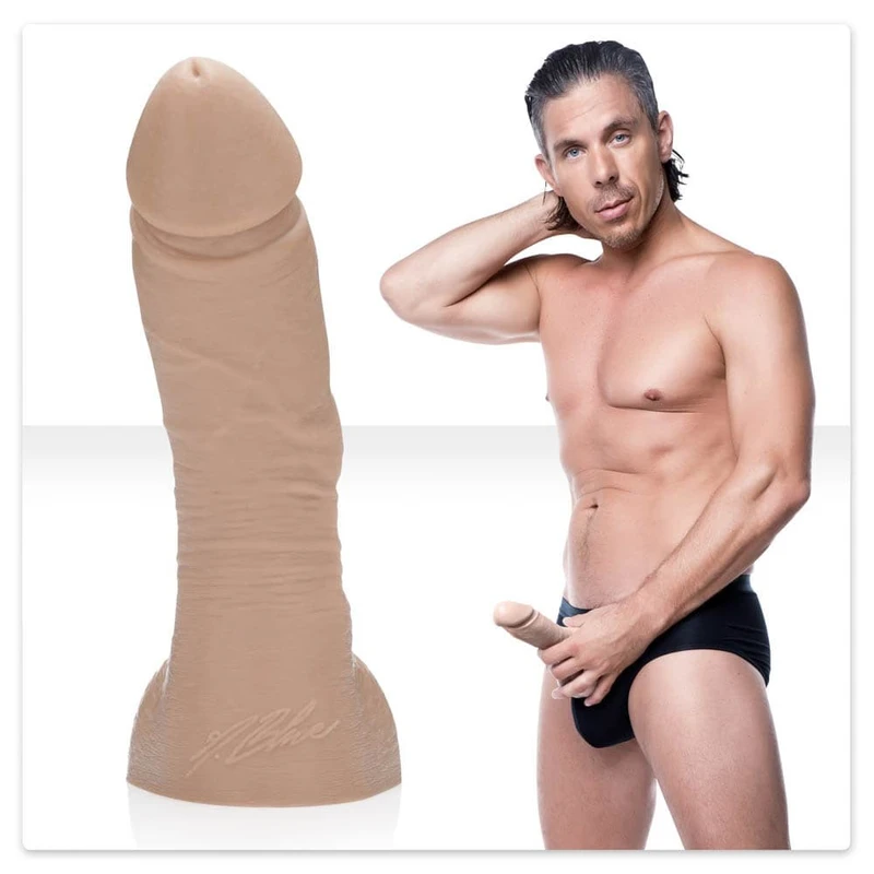 Fleshlight Guys Dildo Mick Blue 21cm sa testisima vodootporan boja kože