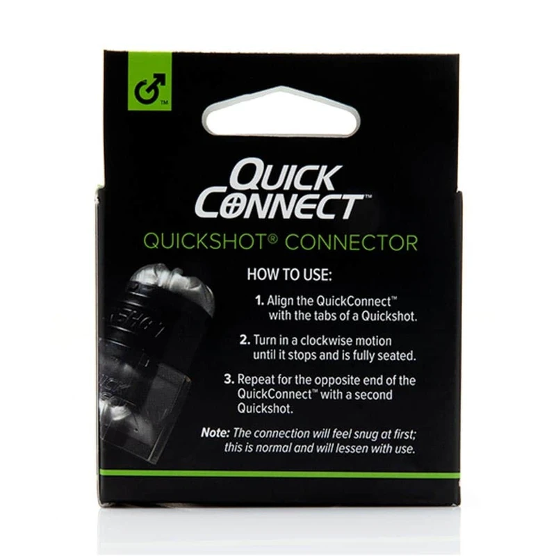 Fleshlight Quickshot Quick Connect - Dvostruki Užitek