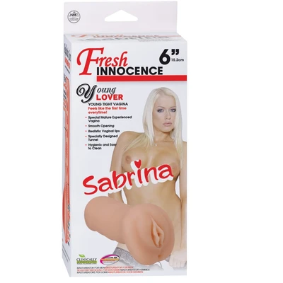 FRESH INNOCENCE - SABRINA, realistična igračka za odrasle od kože, 15,2 cm - Sexy Shop