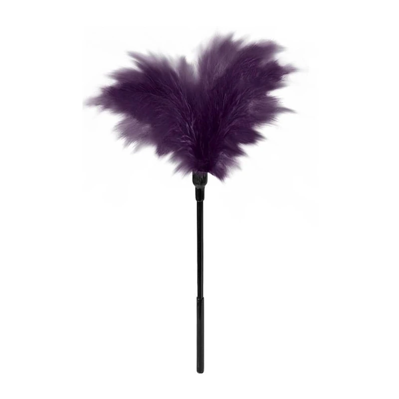 Guilty Pleasure Ljubičasti Pero Tickler na Štapu 32cm