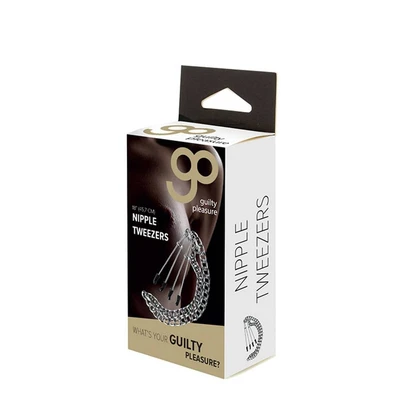 Guilty Pleasure srebrne stege za bradavice sa mekanim vrhovima - Sexy Shop