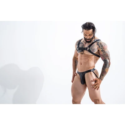 H4RNESS by C4M - Crni Party Harness - Jedna Veličina - Sexy Shop