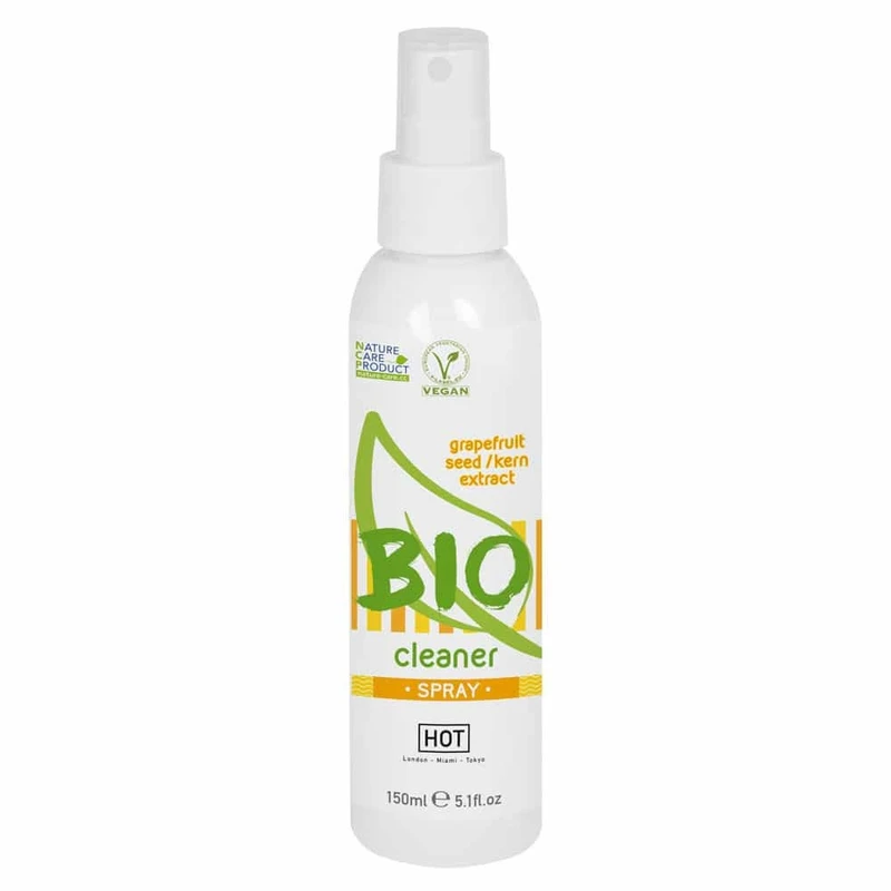 HOT BIO Cleaner Spray 150 ml – Čistač za ljubavne igračke