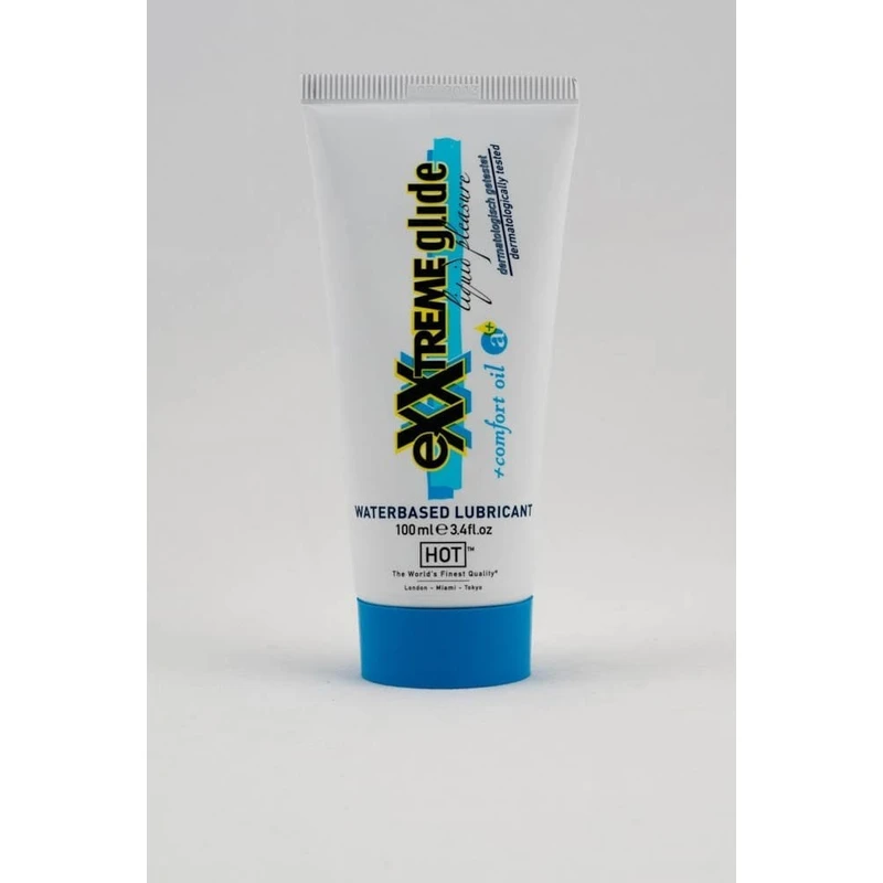 HOT eXXtreme Glide - vodeni lubrikant + ulje za udobnost 100 ml