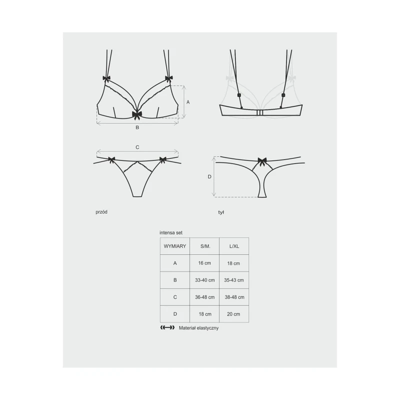 Intensa set S/M crna – Obsessive