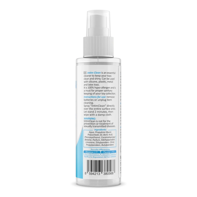 Intim clean sredstvo za higijenu seksualnih igračaka, 100 ml