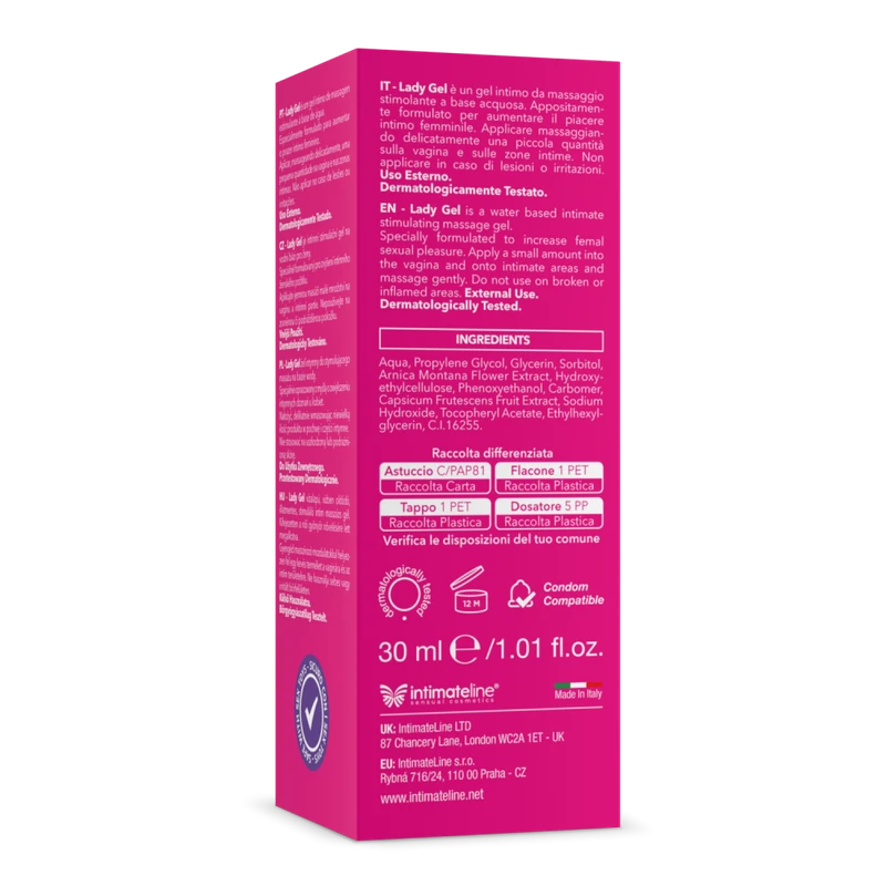 Lady Gel za stimulaciju klitorisa i vagine, 30 ml - IntimateLine