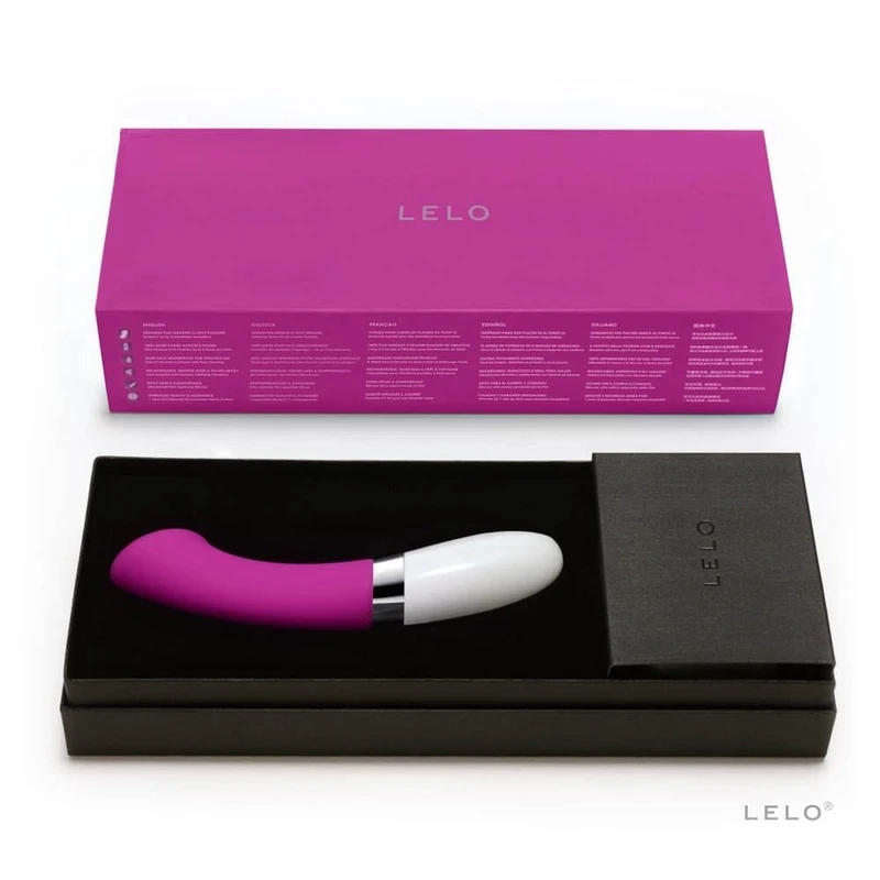 LELO Gigi 2 Deep Rose - Dvostruki Vibrator za G-spot i Klitoris, Vodootporan
