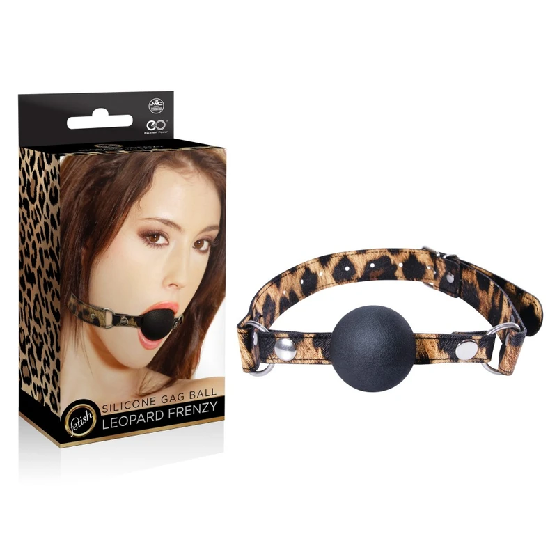 Leopard Frenzy silikonasti balon za usta