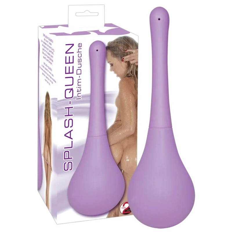 Ljubičasti tuš za intimnu higijenu sa uklonjivim prskalicama 250 ml - You2Toys