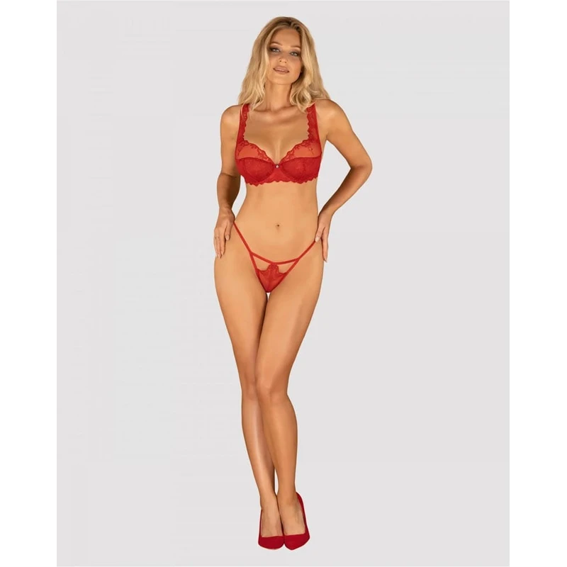 Lonesia 2-pcs set crvena L/XL
