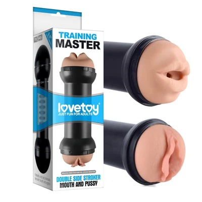 Lovetoy Dupli Stroker: Usta i Vaginalni Masturbator 22cm - Sexy Shop