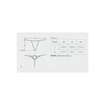 Luiza crni thong S/M