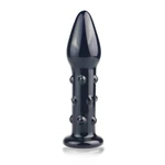 Luksuzni Stakleni Dildo Crni 5.5