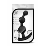 Luxe Beme3 Black analni čep sa EZ drškom, vodootporan, 12,7 cm