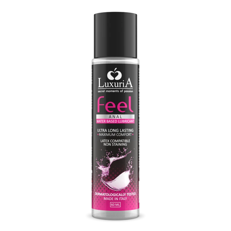 Luxuria Feel Anal - Voda-Bazirani Lubrikant za Parove (60 ml)