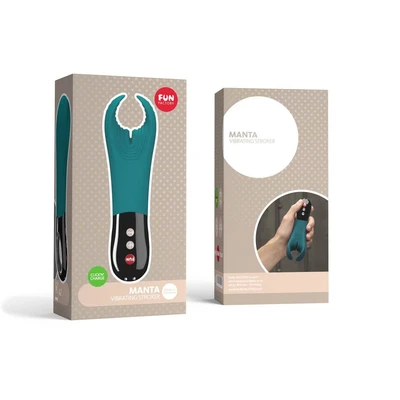 MANTA Vibrator za Penise Tirkizna - Sexy Shop