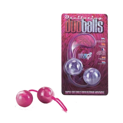 Marblized Duo Balls Roze sa povlačnom trakom - Sexy Shop