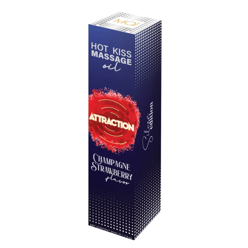 Masažno ulje Mai Attraction Champagne Strawberry 50ml