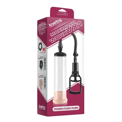 Maximizer Worx VX1-PUSSY PUMP sa dodatkom penis prstena - Sexy Shop