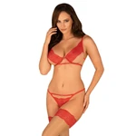Mellania set 2 dela crveni L/XL