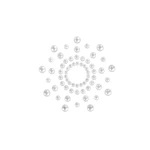 MIMI PEARL NIPPLE COVER - Beli pokrivači za bradavičke bisere