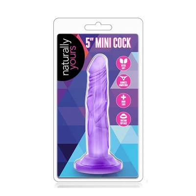 Mini Džek 14,6cm Ljubičasti sa Vakuumskim Postoljem - Sexy Shop