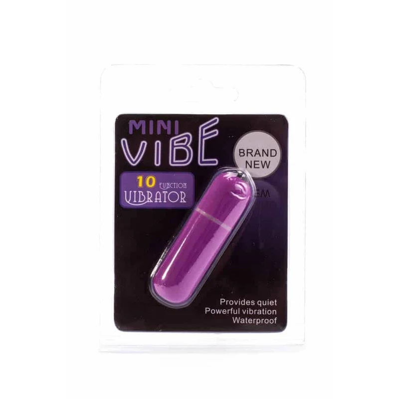 Mini Vibe Lady Finger Ljubičasti - Vodootporni Bullet Vibrator 10 Načina Vibracije