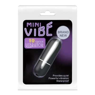 Mini Vibrator Lady Finger Crni 10 Različitih Vibracija Vodootporni - Sexy Shop