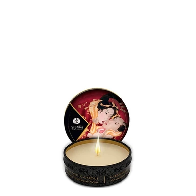 Mirisna Masažna Svačica 30ml - Romantična Jagoda Shunga - Sexy Shop