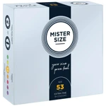 Mister Size kondomi 53 mm, 36 komada, ultra tanki i prozirni