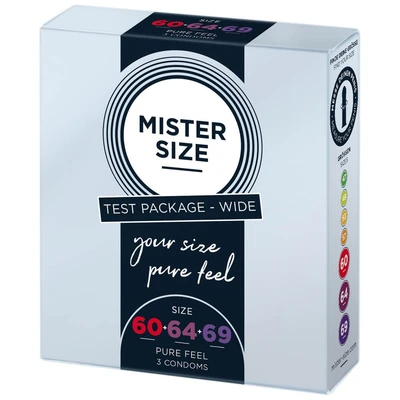 MISTER SIZE kondomi 60-64-69 (3 kom) - savršen fit za muške sa specijalnim dimenzijama - Sexy Shop