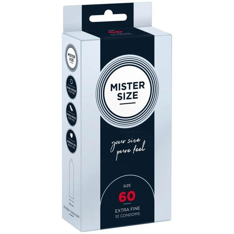 Mister Size kondomi 60 mm - 10 komada za maksimalno uživanje