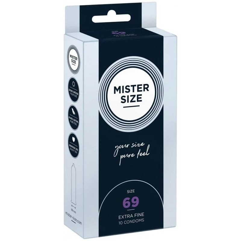 Mister Size kondomi 69 mm - 10 komada