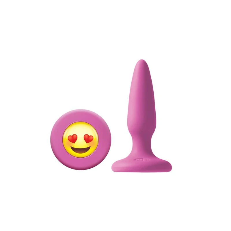 Moji's Ily Pink - Roze mini plug sa vakuumskim postoljem