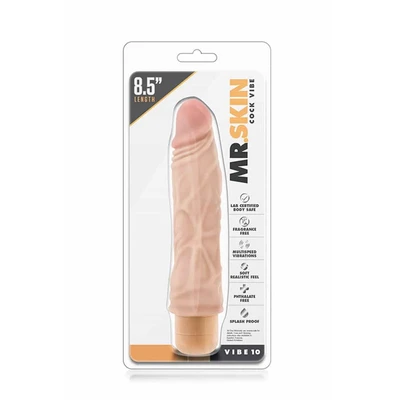 Mr. Skin Cock Vibe 21,5 cm - Realistični vibrator sa žilama, vodootporan - Sexy Shop