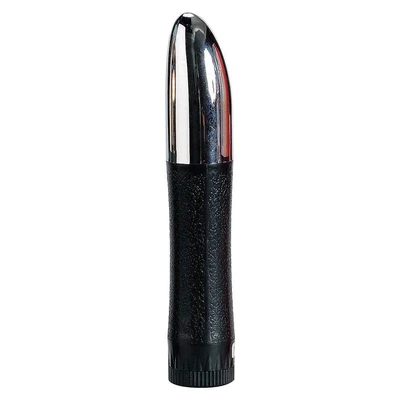 Multi Speed Vibrator - Crni sa Srebrnim Detailima, 19,5 cm, Seven Creations - Sexy Shop