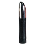 Multi Speed Vibrator - Crni sa Srebrnim Detailima, 19,5 cm, Seven Creations