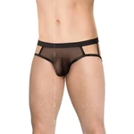 Muške tangice Softline - crne, otvorene pozadine, OneSize