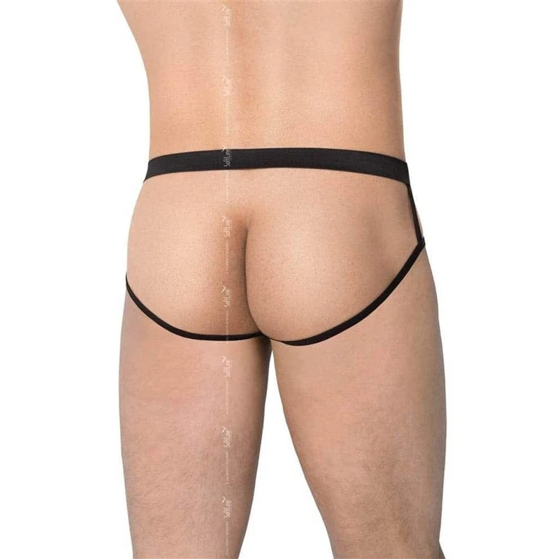 Muški tanga gaćice Classic stil crne boje - Softline One Size