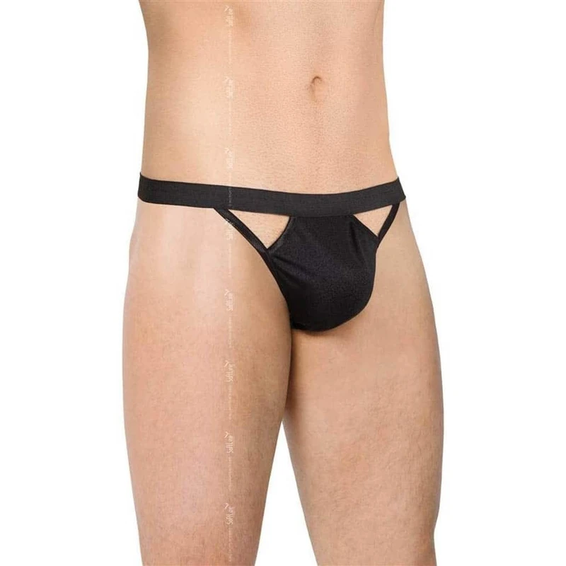 Muški tanga gaćice Classic stil crne boje - Softline One Size