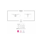 Obsessive crni sexy crotchless thong L/XL