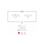 Obsessive crni thong bez kroja L/XL